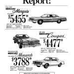 1977 Mercury, Dealer Ad
