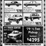 1979 Chevrolet, Dealer Ad