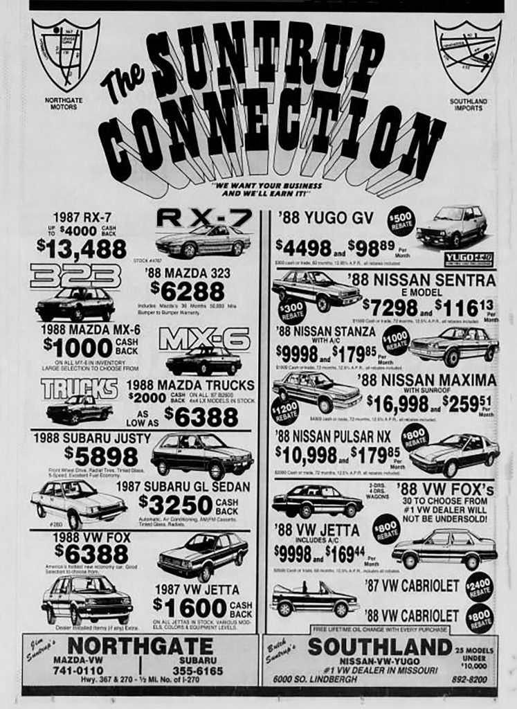 Newspaper ad