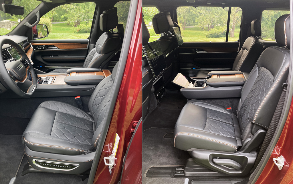 2022 Jeep Grand Wagoneer cabin 