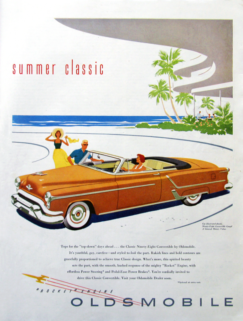 1953 Oldsmobile Ninety-Eight Ad 