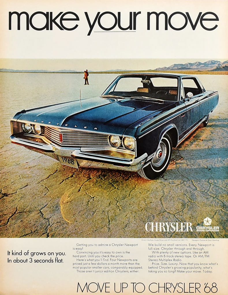 1968 Chrysler Newport Ad