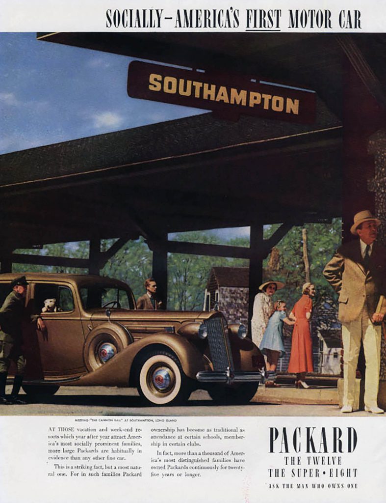 1937 Packard Ad