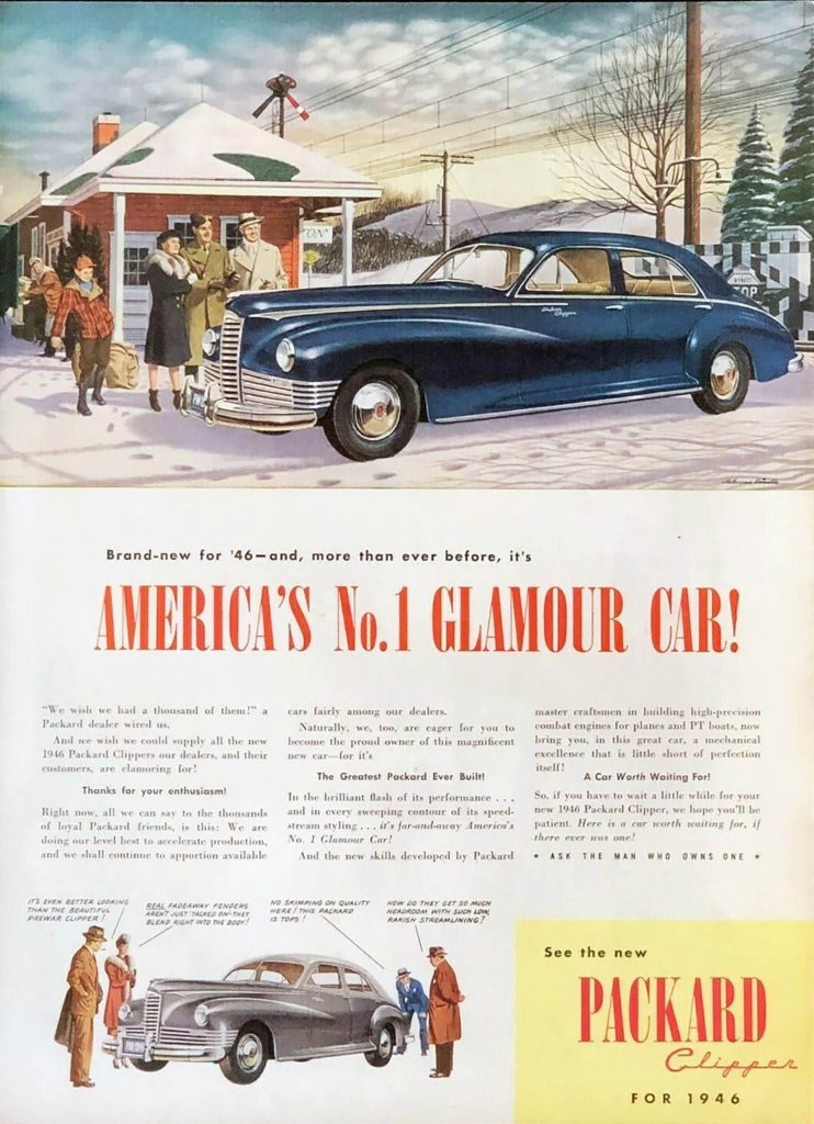 1946 Packard Ad