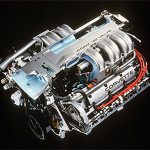 1990 Chevrolet Corvette Z06 LT6 engine.