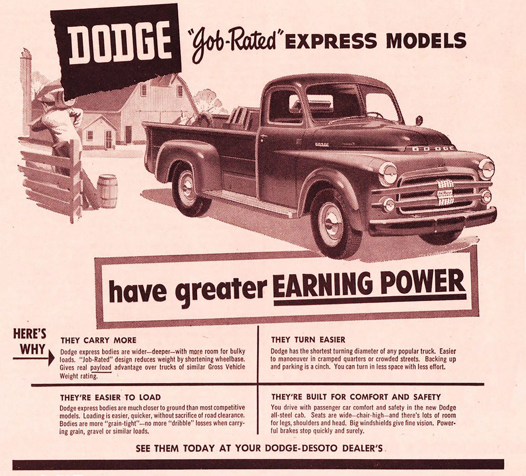 1953 Dodge Ad
