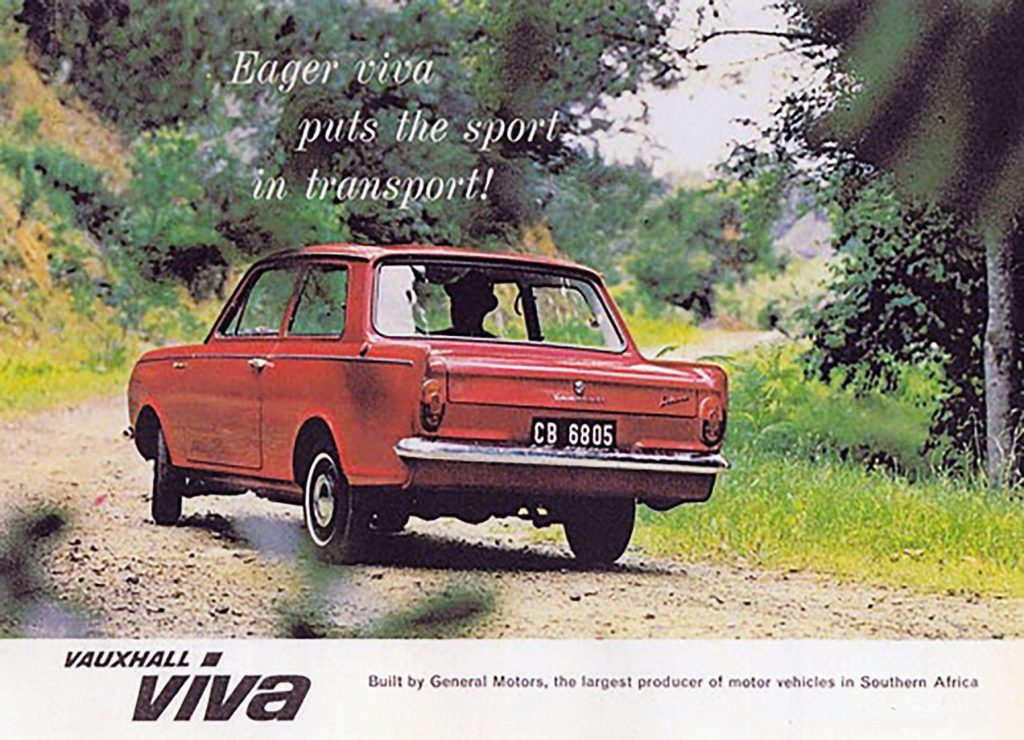 1963 Vauxhall Viva Ad