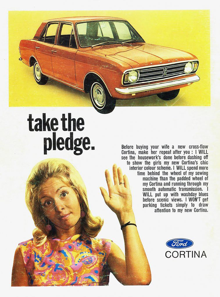 1969 Ford Cortina Ad