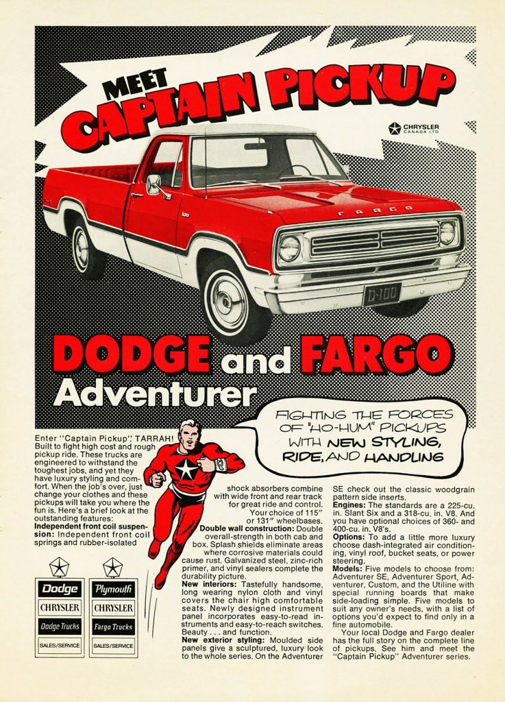 1971 Dodge/Fargo Ad