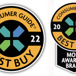 Consumer Guide, Most Awarded Brands