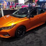 2022 Nissan Sentra in Monarch Orange Metallic/Super Black
