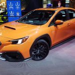 2022 Subaru WRX in Solar Orange Pearl