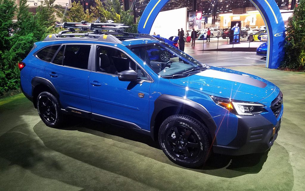 2022 Subaru Outback Wilderness in Geyser Blue