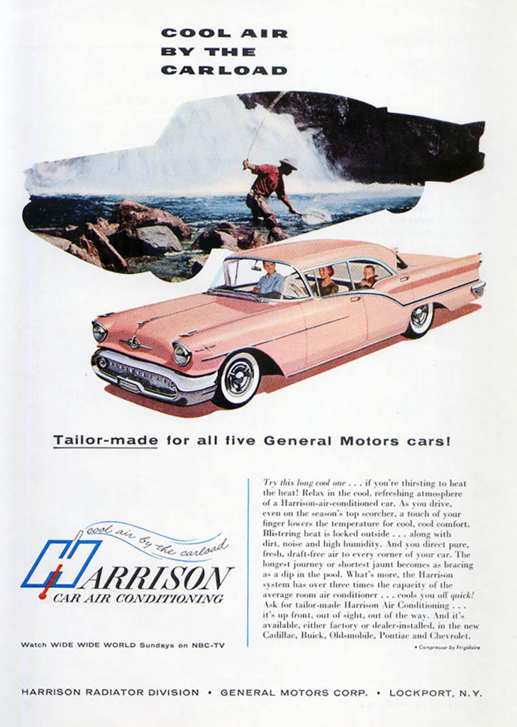 1957 Oldsmobile Ad