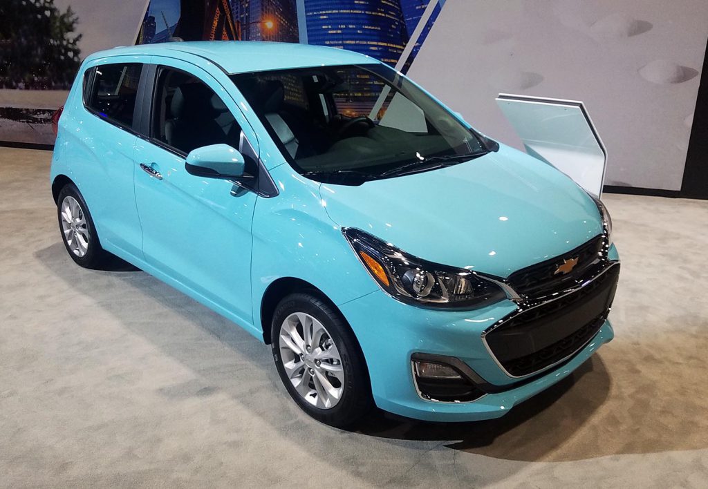 2021 Chevrolet Spark in Mystic Blue