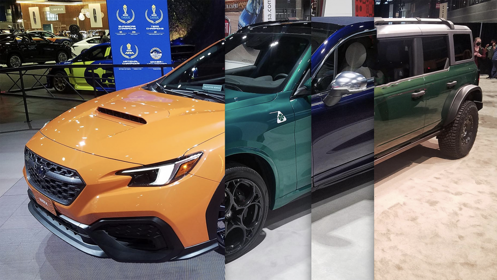Unusual Paint Hues at the 2022 Chicago Auto Show, 2022 Auto Colors