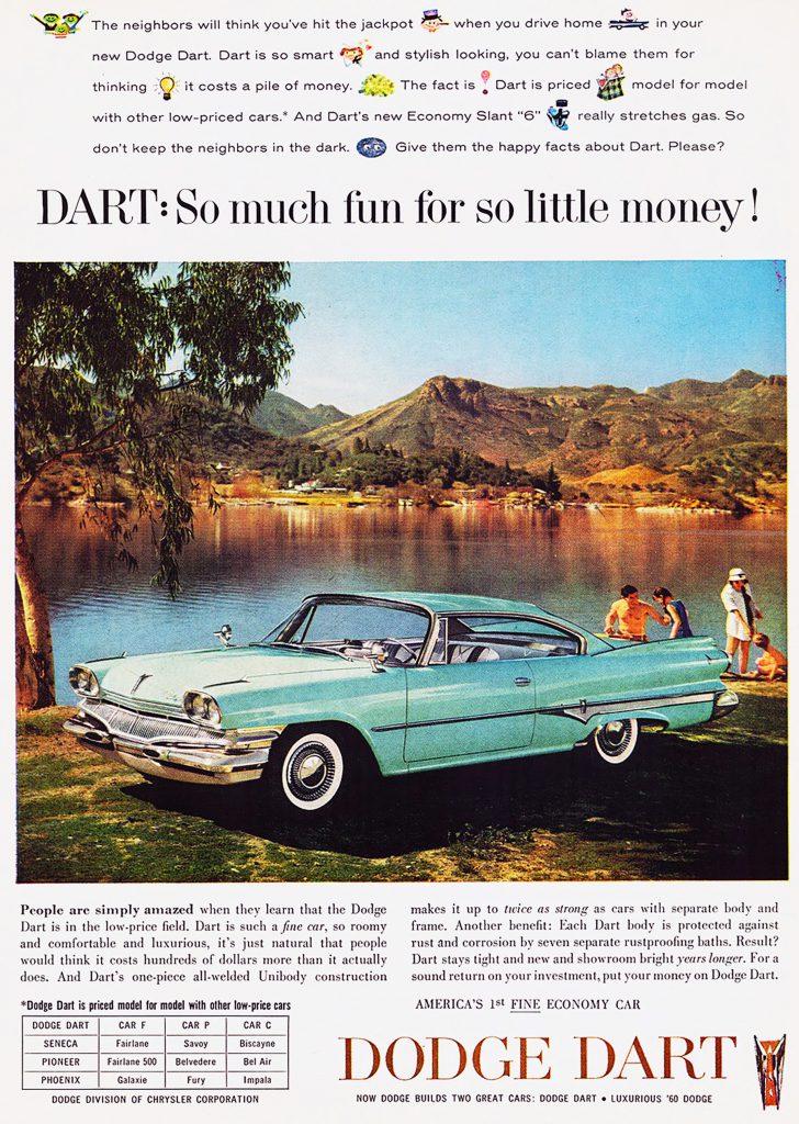 1960 Dodge Dart Ad 
