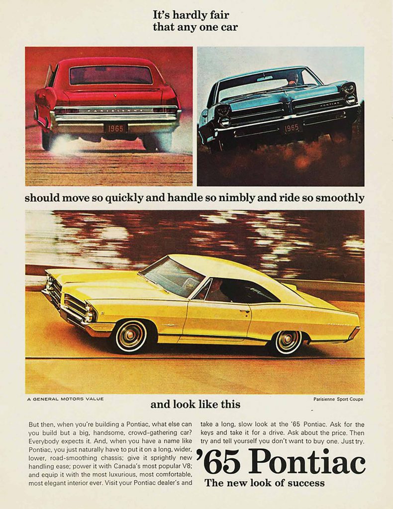 1965 Pontiac Ad