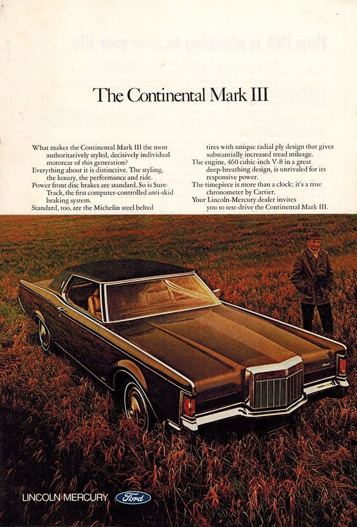 1970 Lincoln Continental Mark III