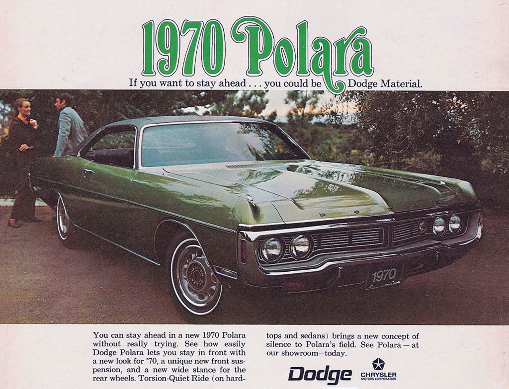 1970 Dodge Polara Ad