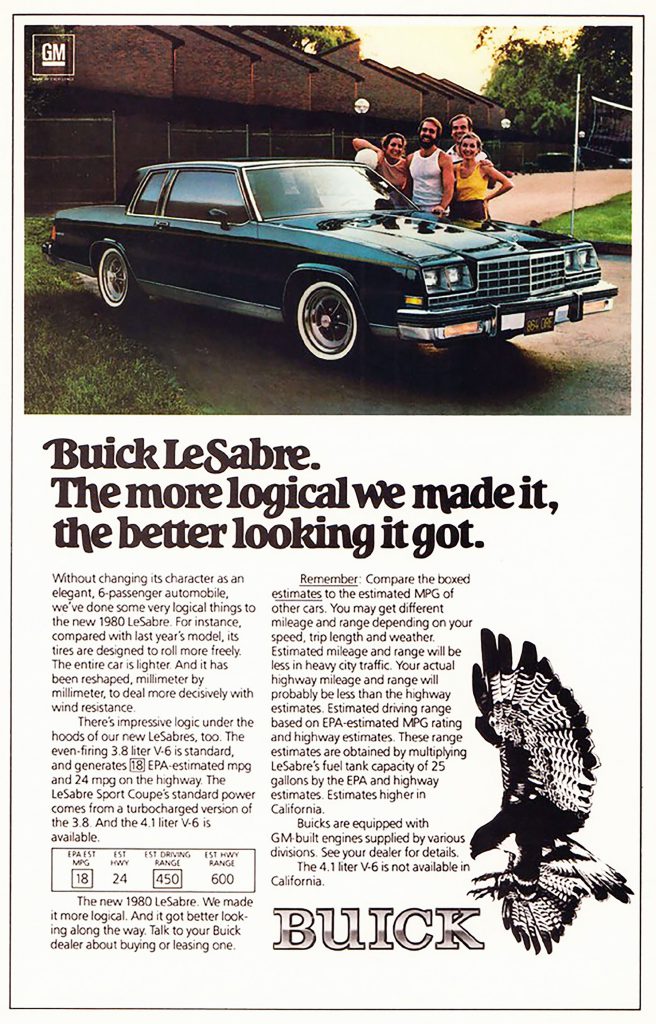 1980 Buick LeSabre Ad