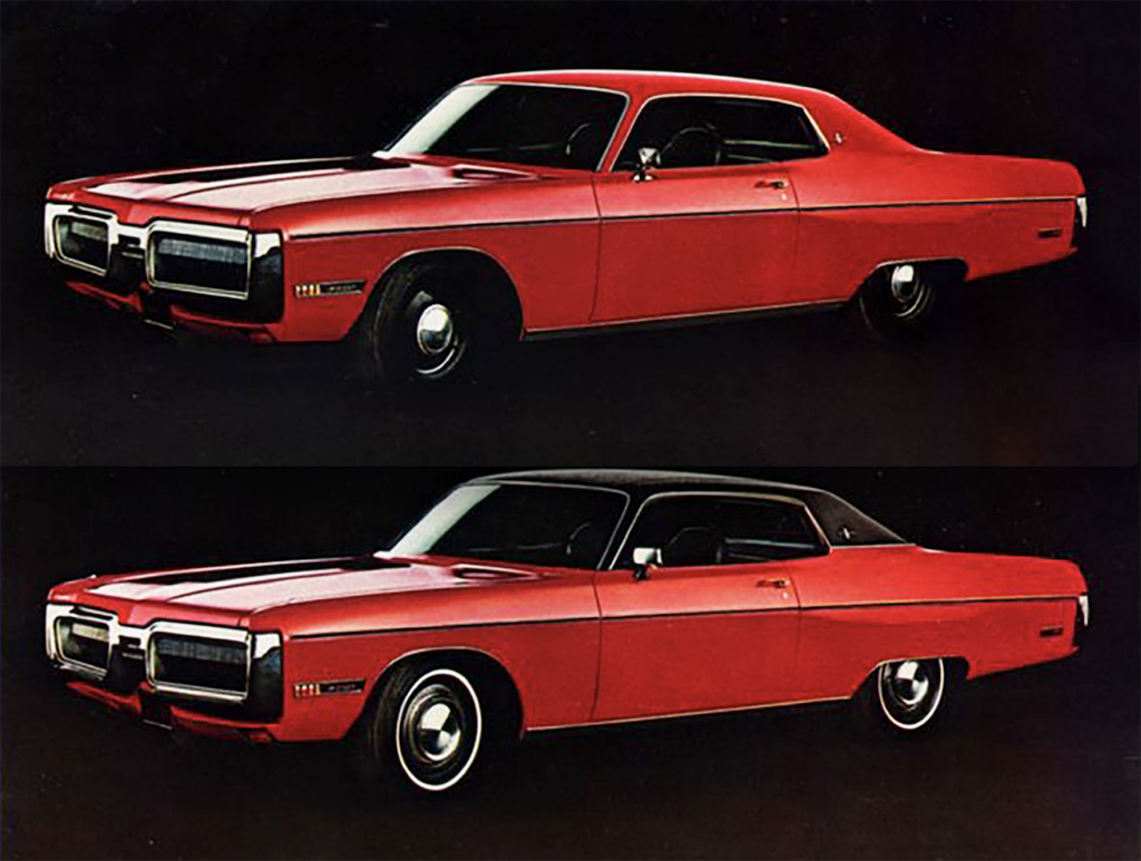 1972 Plymouth Fury, Big Coupe Advertisement, Large Coupe Advertisement