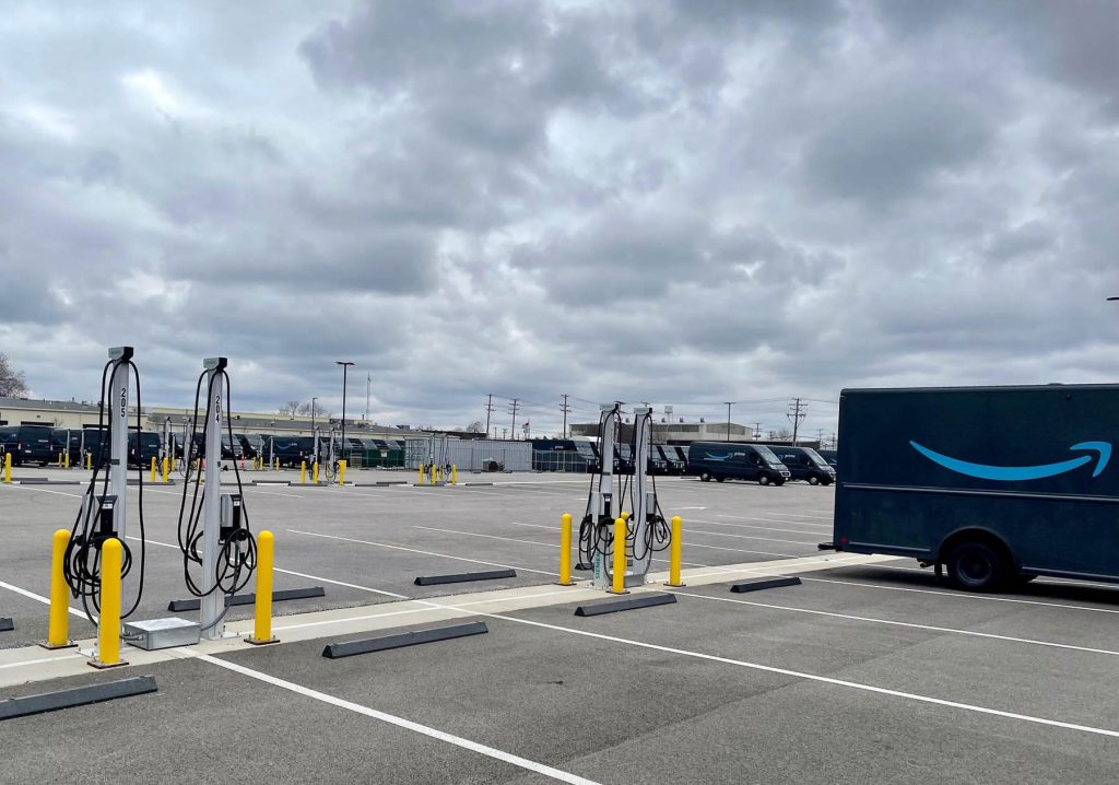 Amazon Hub Level 2 charging stations, Amazon Hub Charging Stations