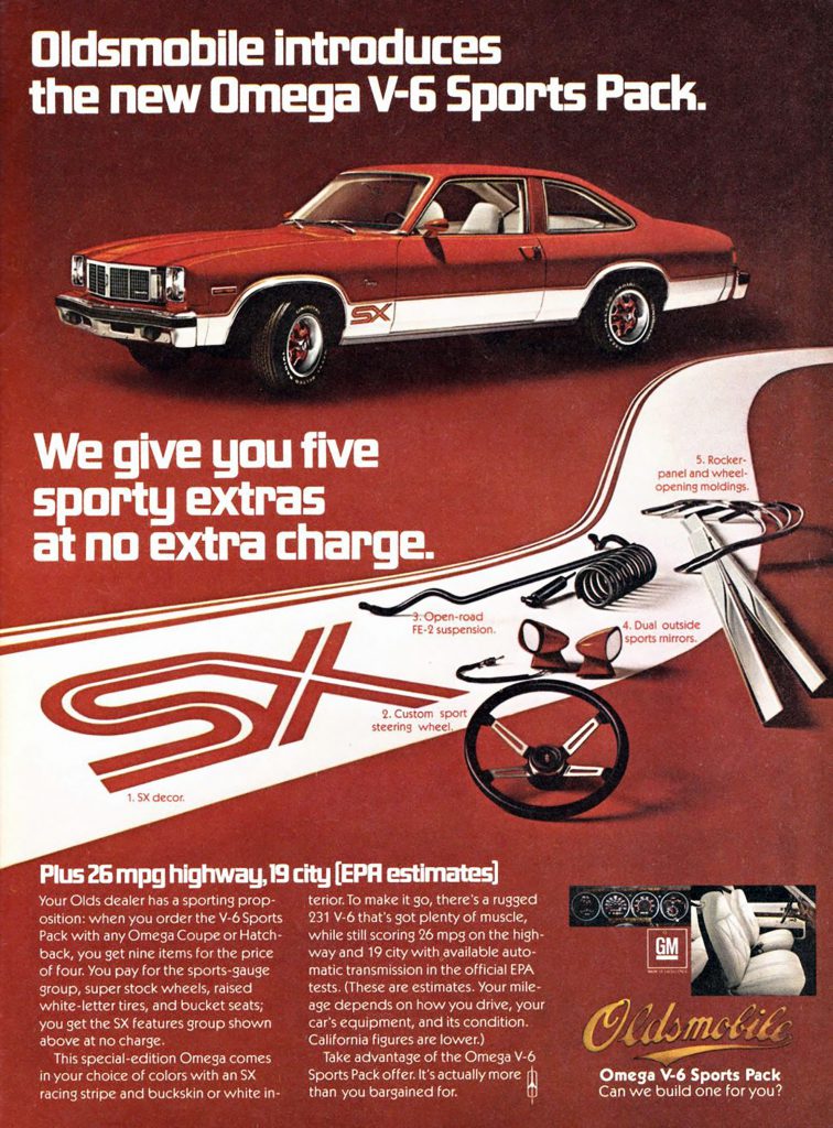 1977 Oldsmobile Omega SX