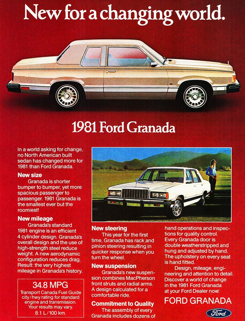 1981 فورد غرناطة (كندا)
