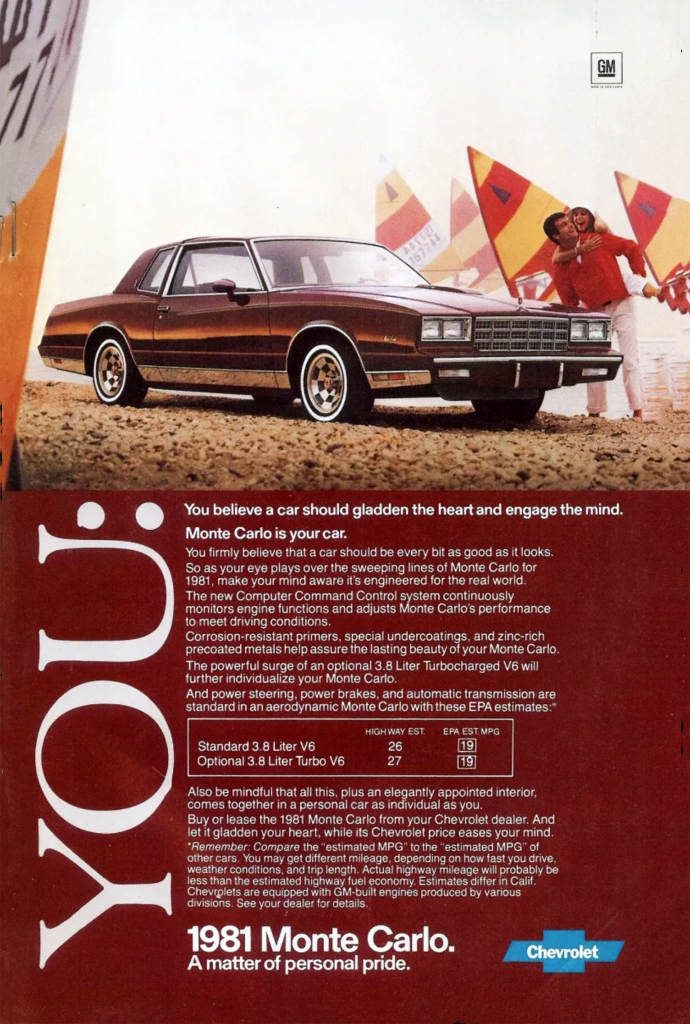 1981 Chevrolet Monte Carlo 