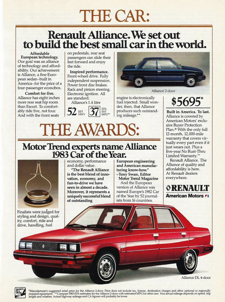 1983 Renault Alliance 