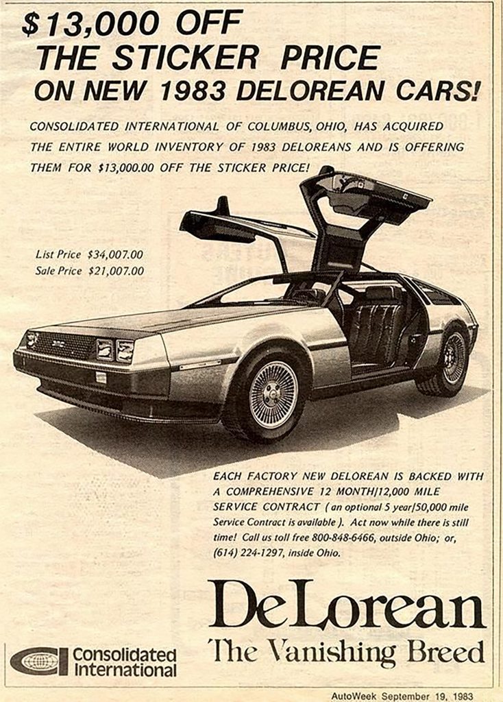 1983 DeLorean