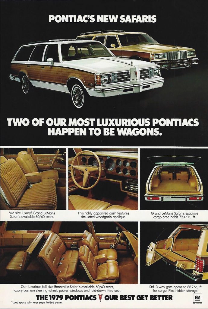 1979 Pontiac Safaris, Bonneville Safari, Grand LeMans Safari