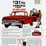 1961 フォード ピックアップ広告