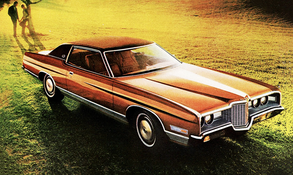 1971 Ford LTD, Print Ad, quiet, Coupes of 1971