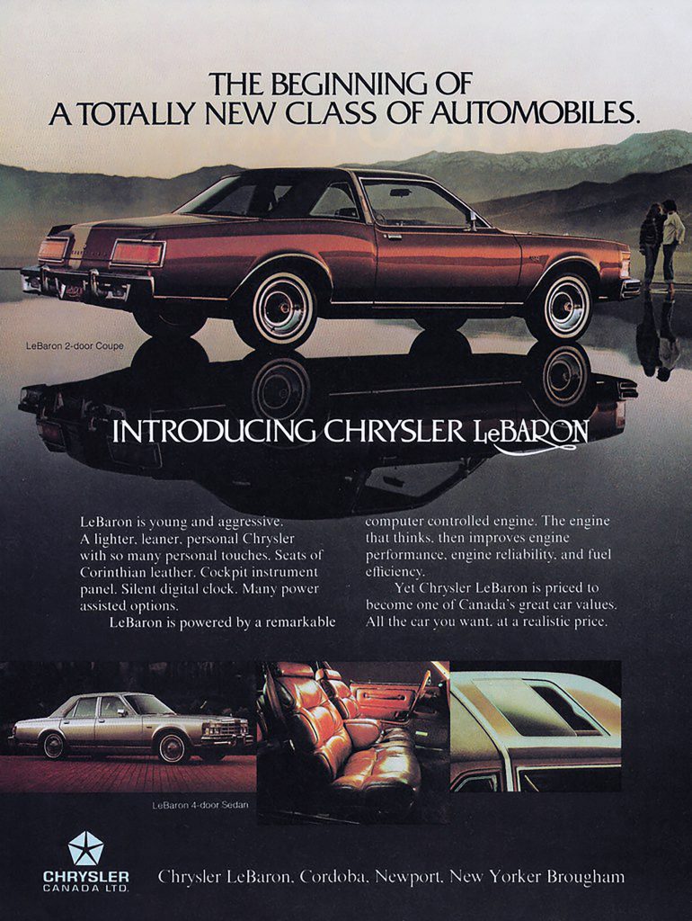 1977 Chrysler LeBaron (Canada)