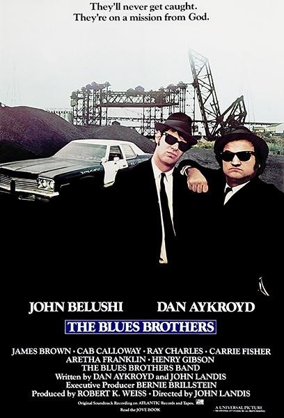 Blues Brothers Movie Poster 