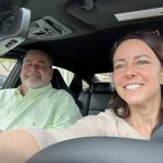 Jill and Tom test-driving the 2023 Toyota Crown