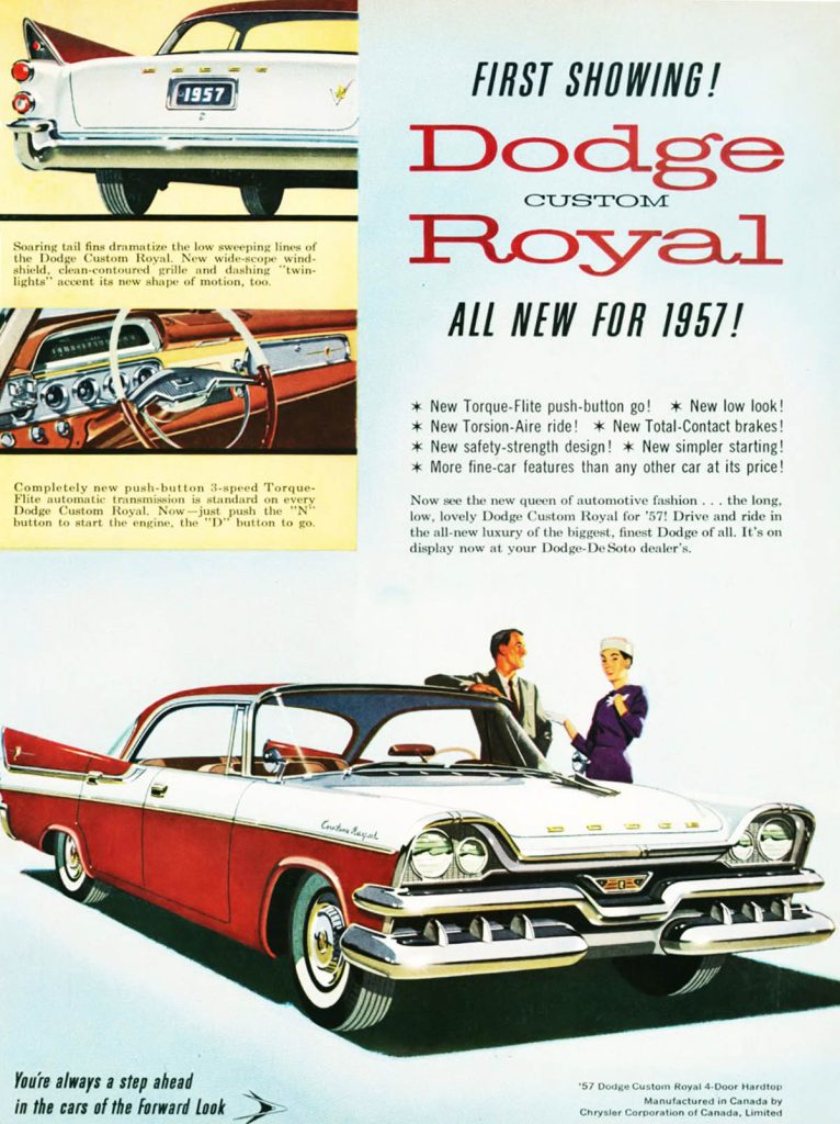 1957 Dodge Ad (Canada)