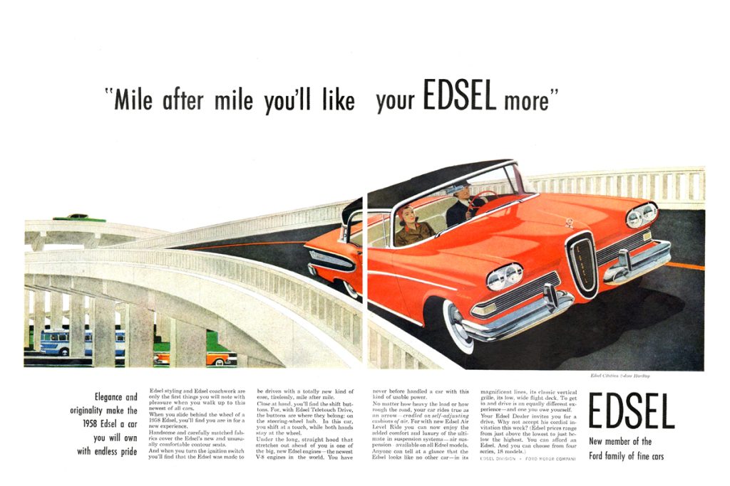 1958 Edsel Ad