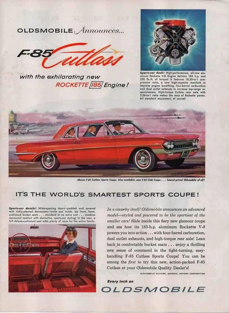 1961 F-85 Cutlass Ad