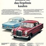 1965 Mercedes-Benz “fintail” Ad