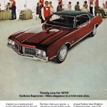1970 Cutlass Supreme Ad