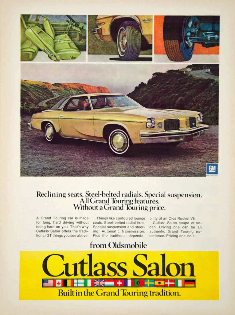 1974 Cutlass Salon Ad