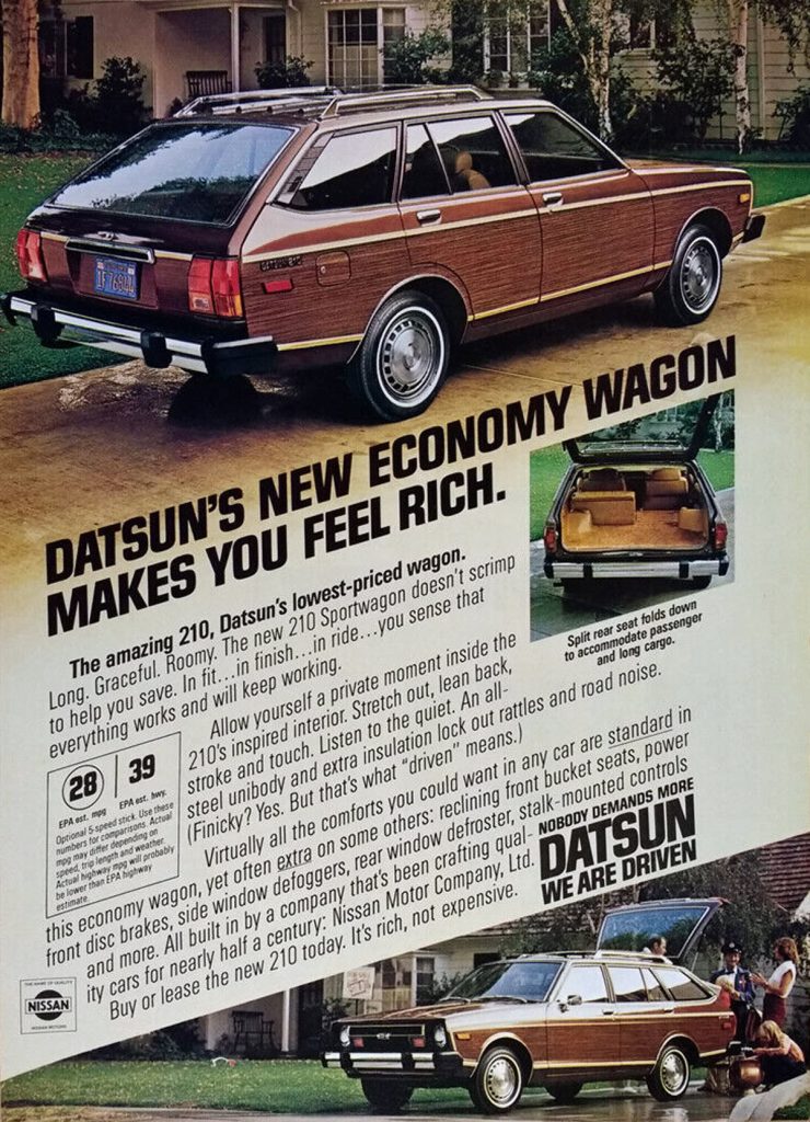 1979 Datsun 210 Ad