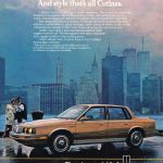 1985 Cutlass Ciera Ad