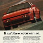 1988 Mitsubishi Starion Ad