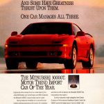 1991 Mitsubishi 3000GT Ad