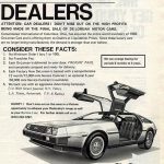 Consolidated International/DeLorean Ad