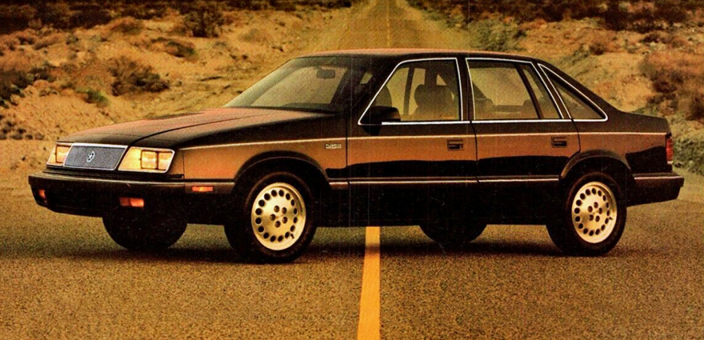 1986 Chrysler LeBaron GTS Ad